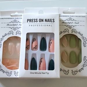 Press on Nails (3 packs)